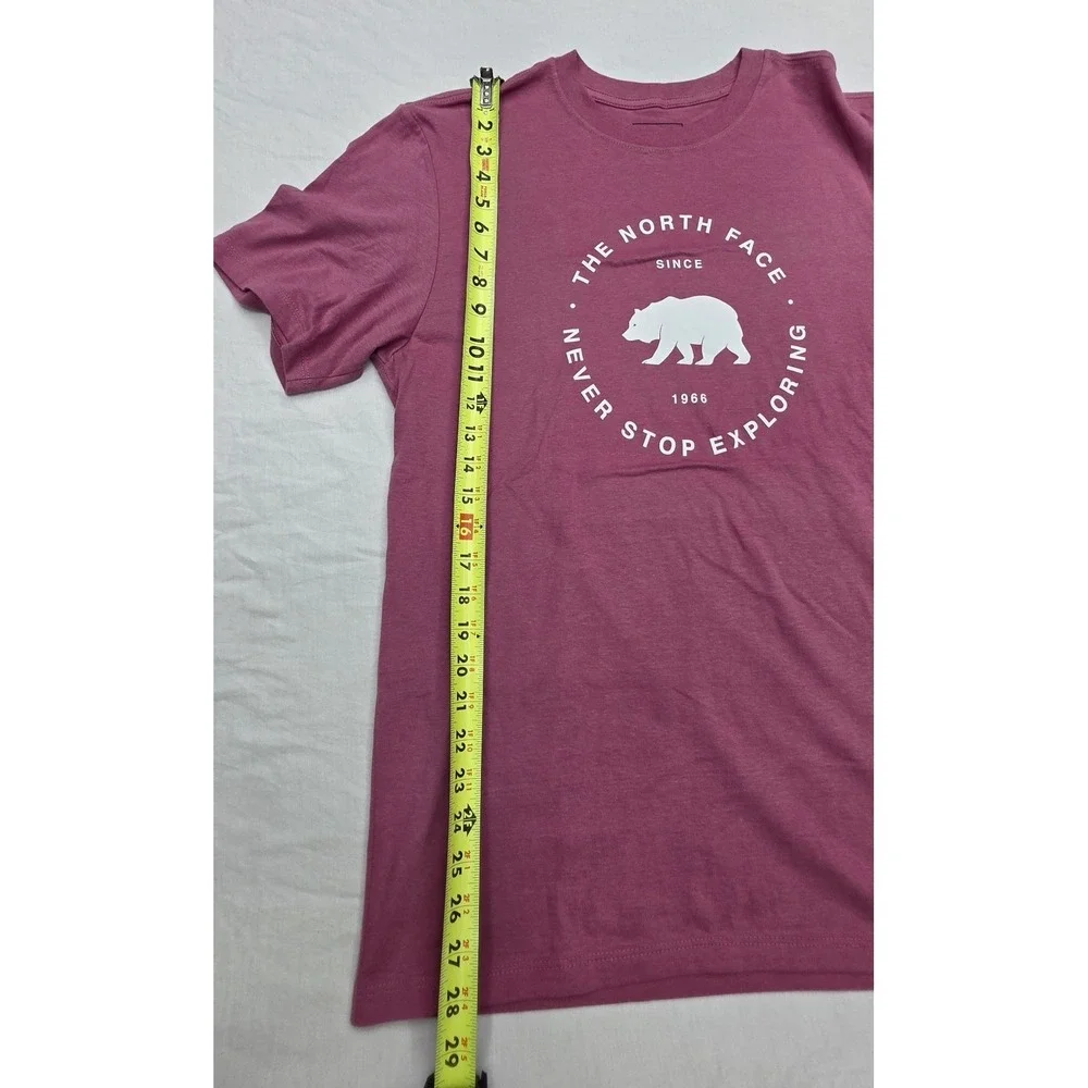 The North Face Purple Graphic Print Casual T-shirt Men's Size Medium
